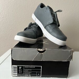 Jordan Men's Charcoal Low-Top Sneakers